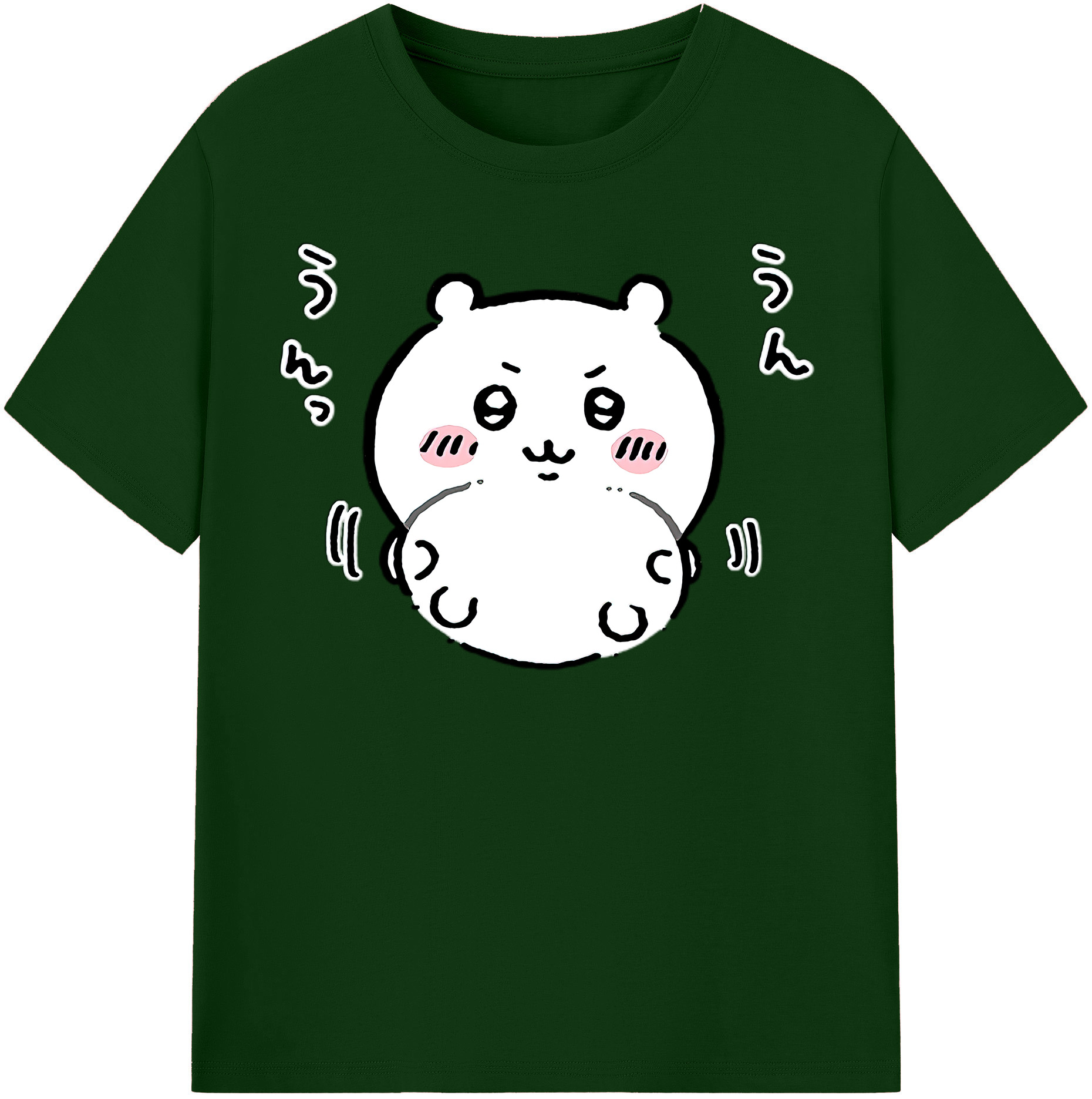 （画像用） ちいかわ ちいかわ Chii-kawa chiikawa 綿100％半袖Tシャツ（フロントプリント）